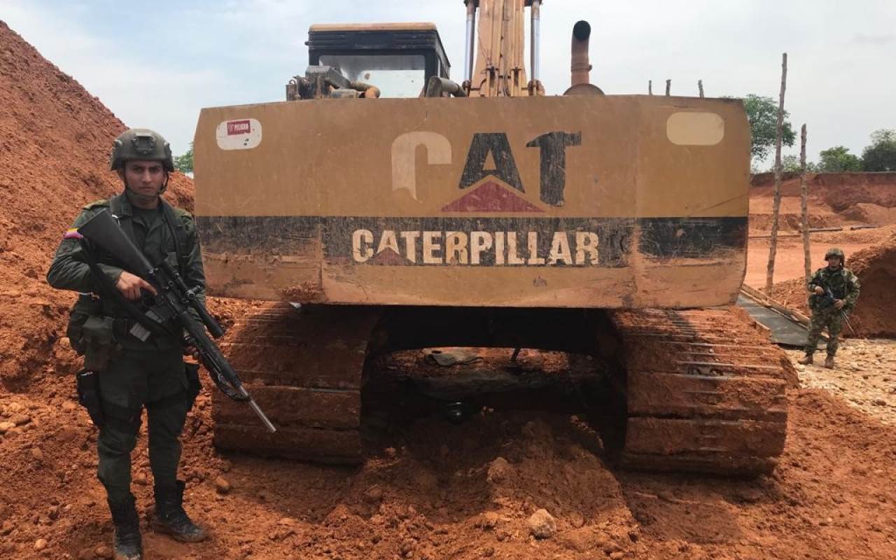 Otro duro golpe a la minería ilegal en el Bajo Cauca antioqueño
