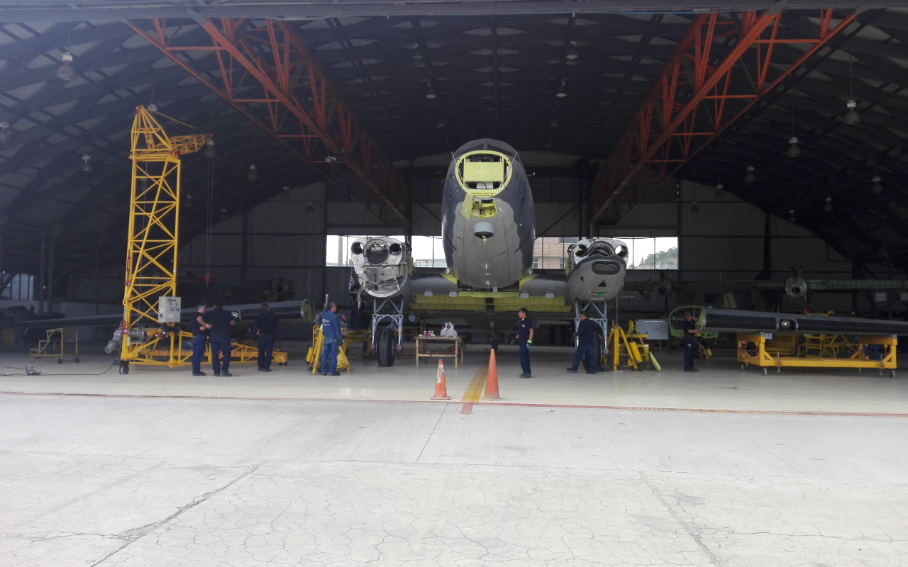 Inspección mayor AC-47 una capacidad distintiva del CAMAN