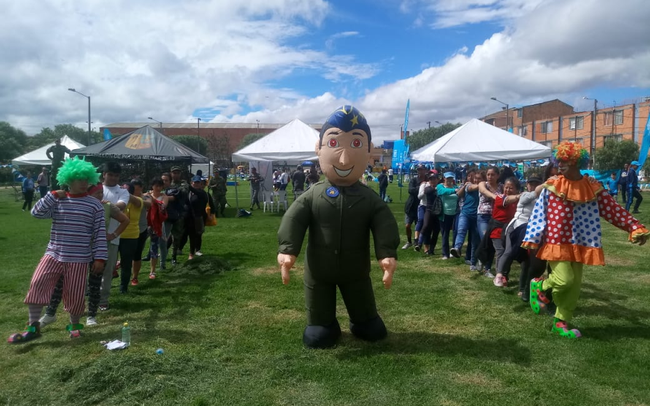 Comunidad de Fontibón en Bogotá asistió al Festiparque