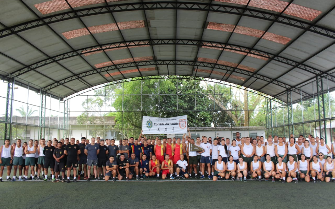 Fuerza Aérea Colombiana participa en  "1° Corrida do Saude"