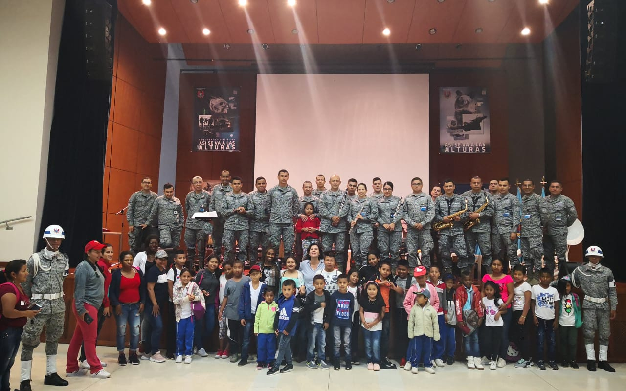 Una Inolvidable experiencia vivieron 40 menores de zona rural de Jamundí, Valle.