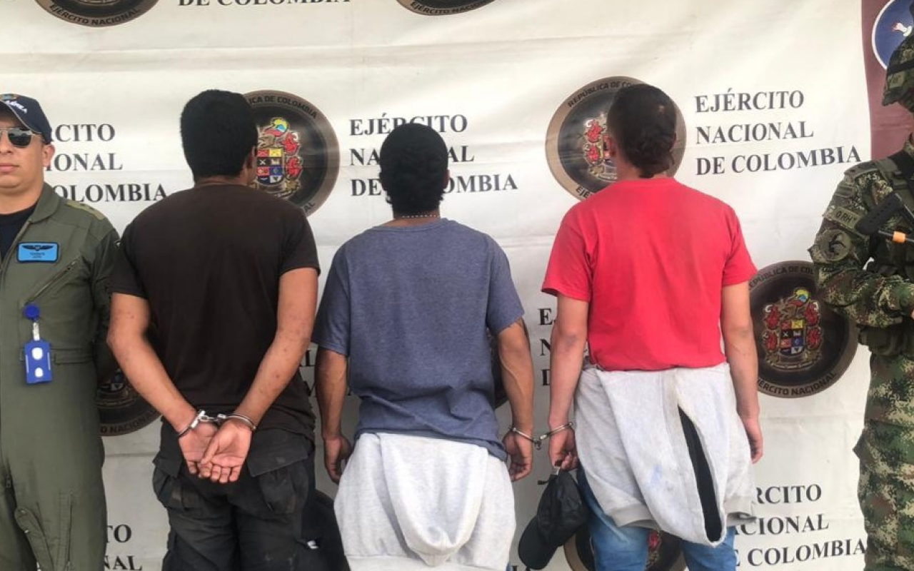Capturados integrantes del Clan del Golfo en Antioquia