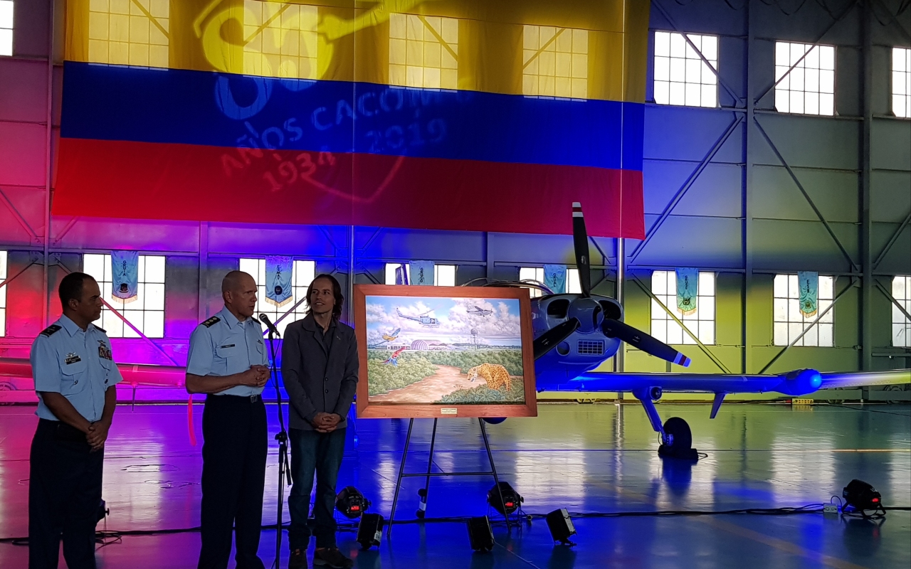 Fuerza Aérea Colombiana conmemora 85 de servicio en el Caquetá y el putumayo