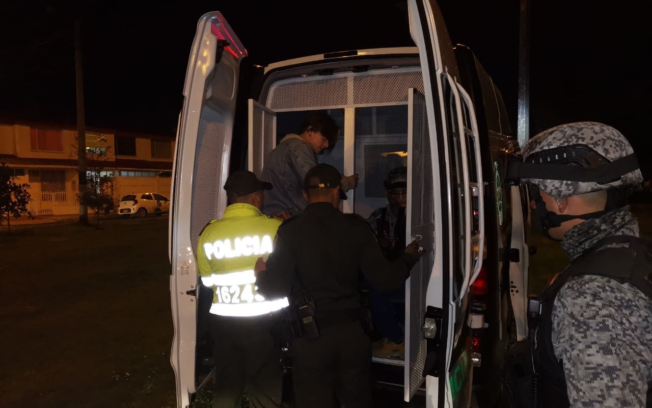 En operación coordinada e interagencial se logra la captura de 16 personas por consumo de sustancias alucinógenas 