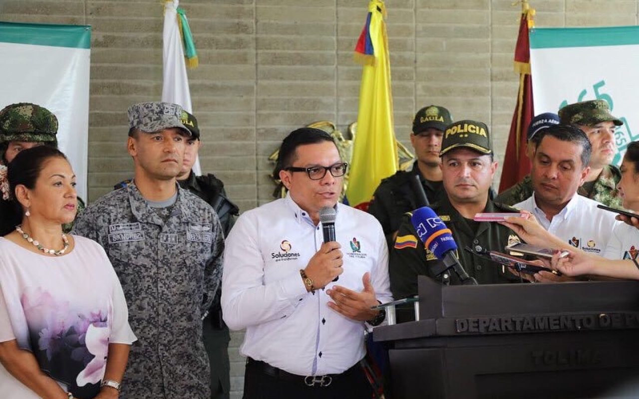 Siete personas capturadas deja operación realizada en el sur del Tolima por parte de la Fuerza Pública