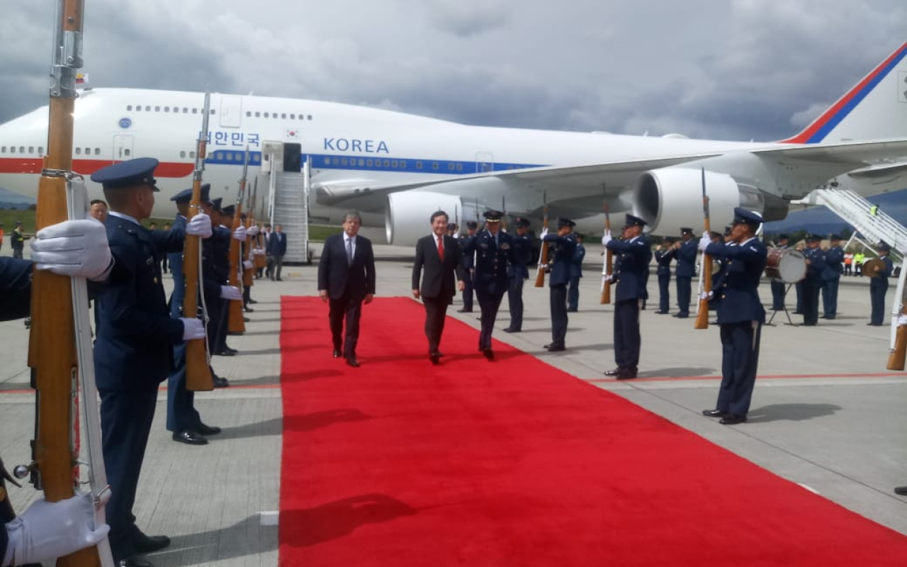CATAM Recibió al Primer Ministro Coreano en su Visita a Colombia.