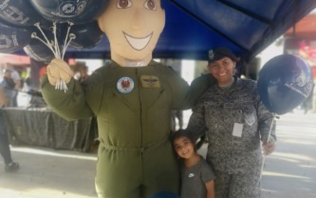 Muestra de capacidades de la Fuerza Aérea en Rionegro, Antioquia