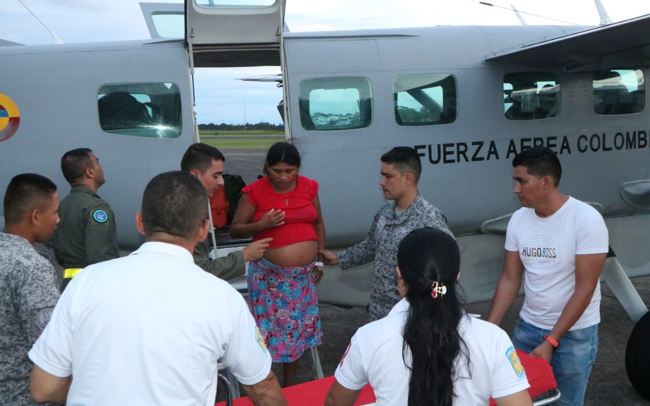 Con un Caravan medicalizado fue salvaguardada la salud de una mujer indígena en el Vichada