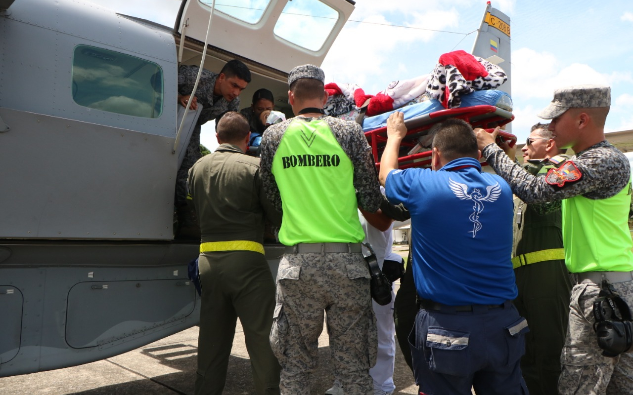Con un avión medicalizado fue salvaguardada la salud de menor de edad de Villavicencio