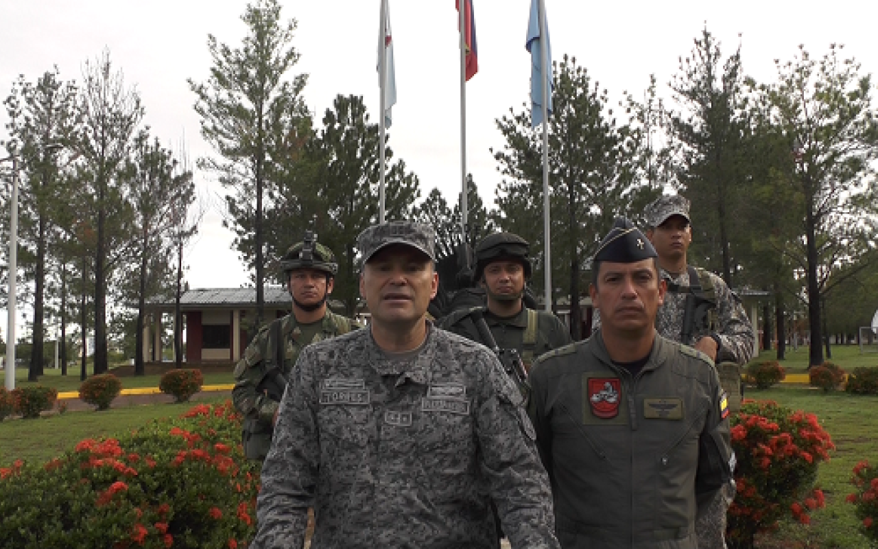 Fuerzas Militares y Policía Nacional destruyen dos laboratorios para procesamiento de pasta base de coca en Vichada