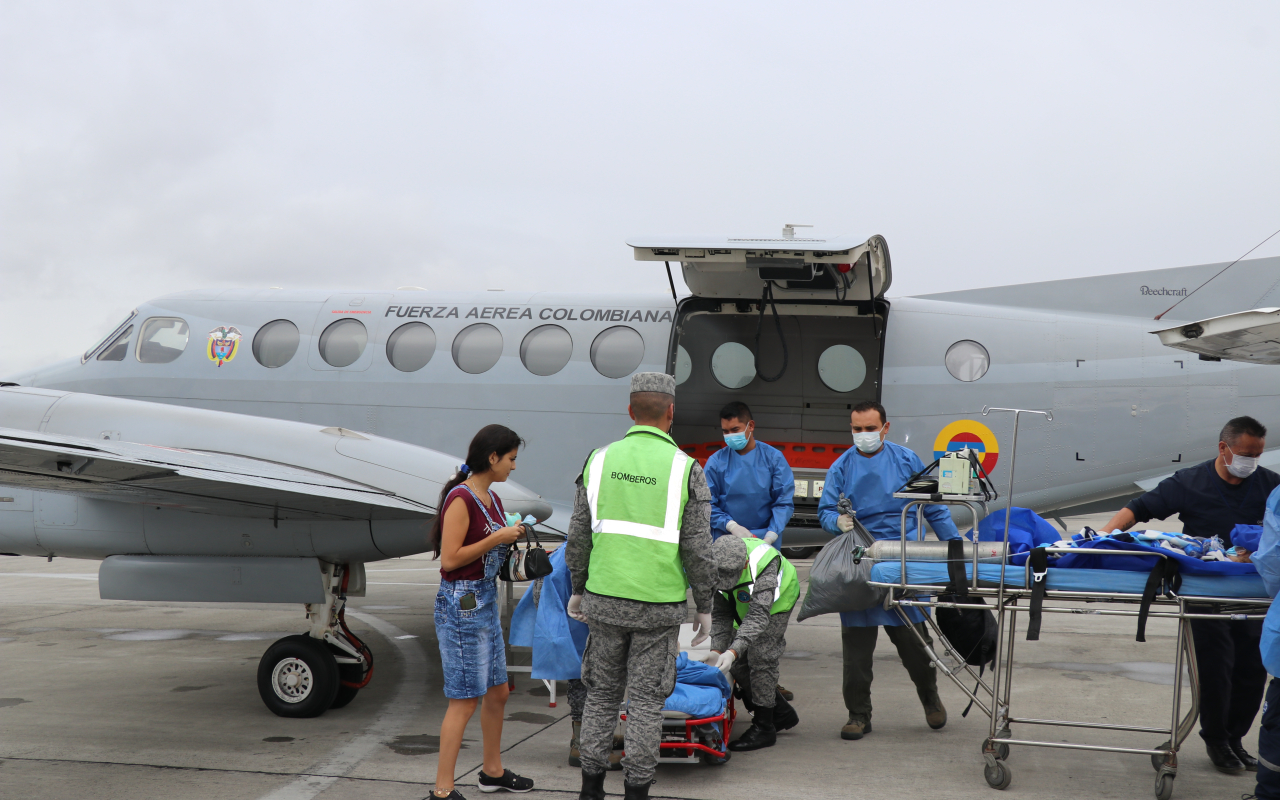 Misión cumplida con el pequeño Nicolás 