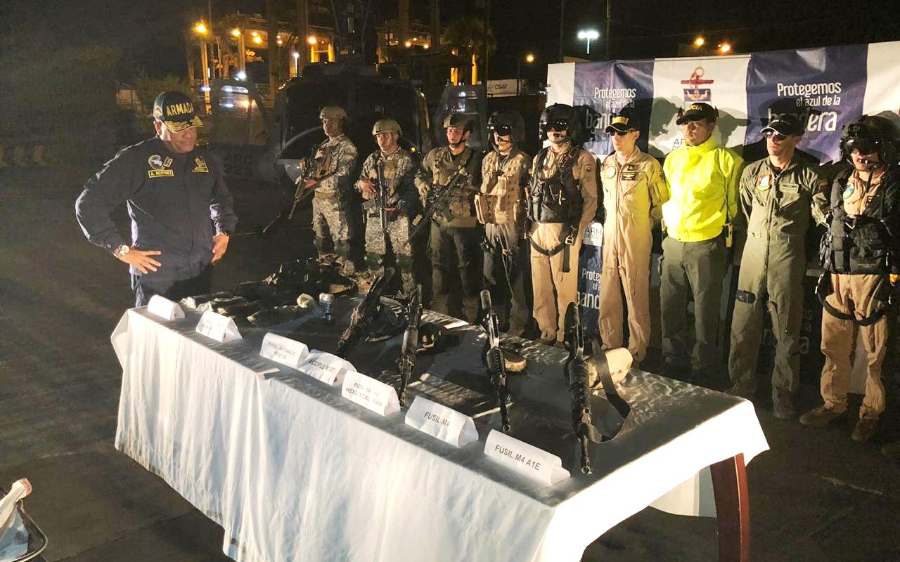Gran ofensiva contra estructuras del Narcotráfico en Buenaventura, Valle del Cauca.