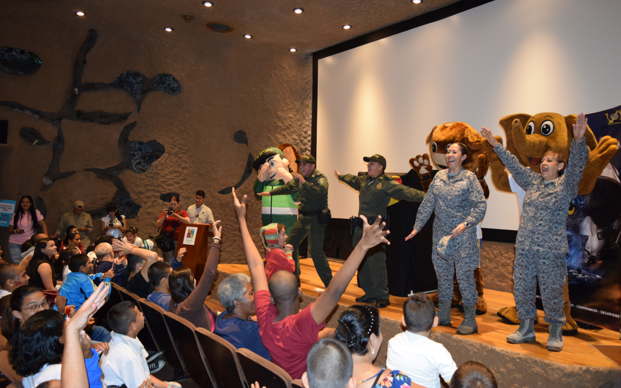 Una "Tarde de sueños" vivieron 100 niños y niñas en la capital vallecaucana 