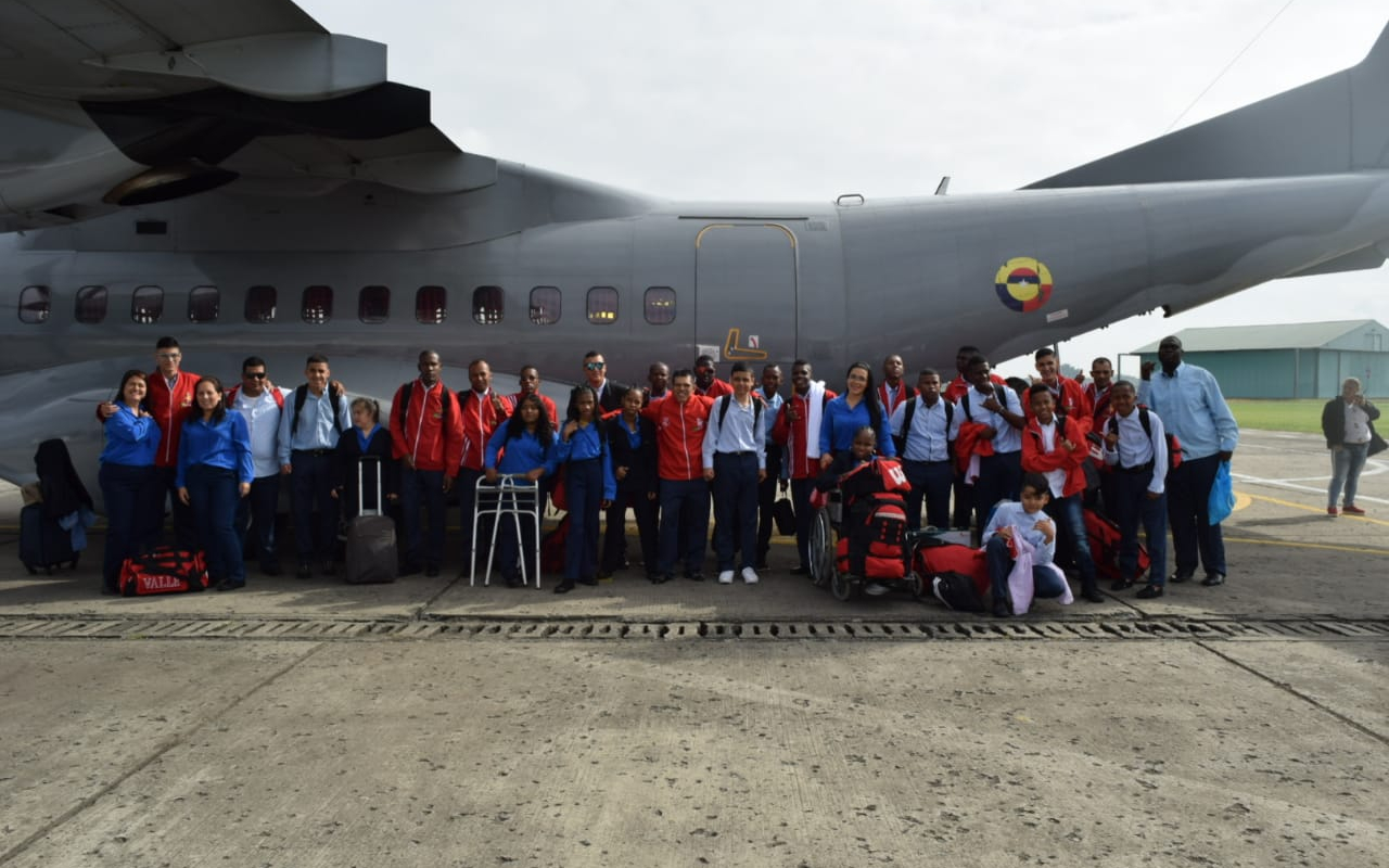 Jóvenes viajan a Bogotá a Olimpiada Iberoamericana Especial
