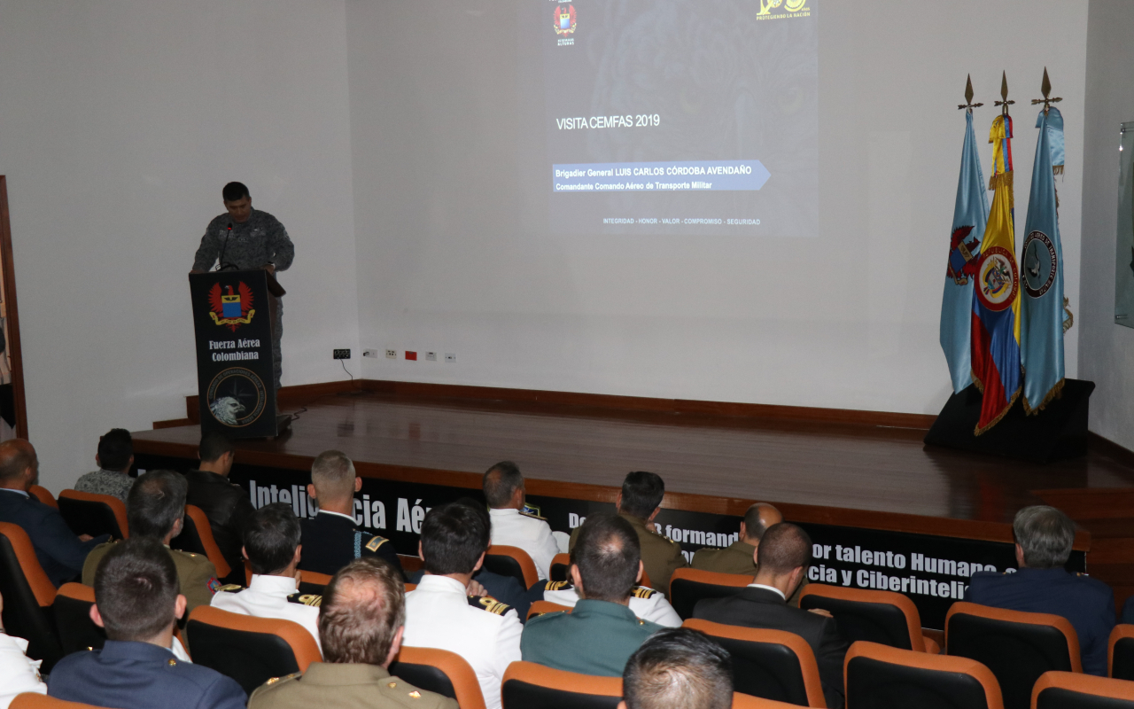 Visita Geoestratégica de las Fuerzas Armadas de España a Colombia 