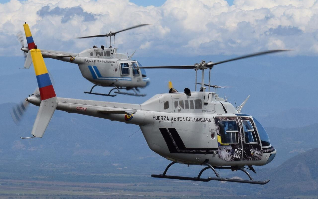 16 HELICÓPTEROS DEL CACOM 4, PARTICIPARÁN EN LA CONMEMORACIÓN DE LOS 209 AÑOS DE LA INDEPENDENCIA.