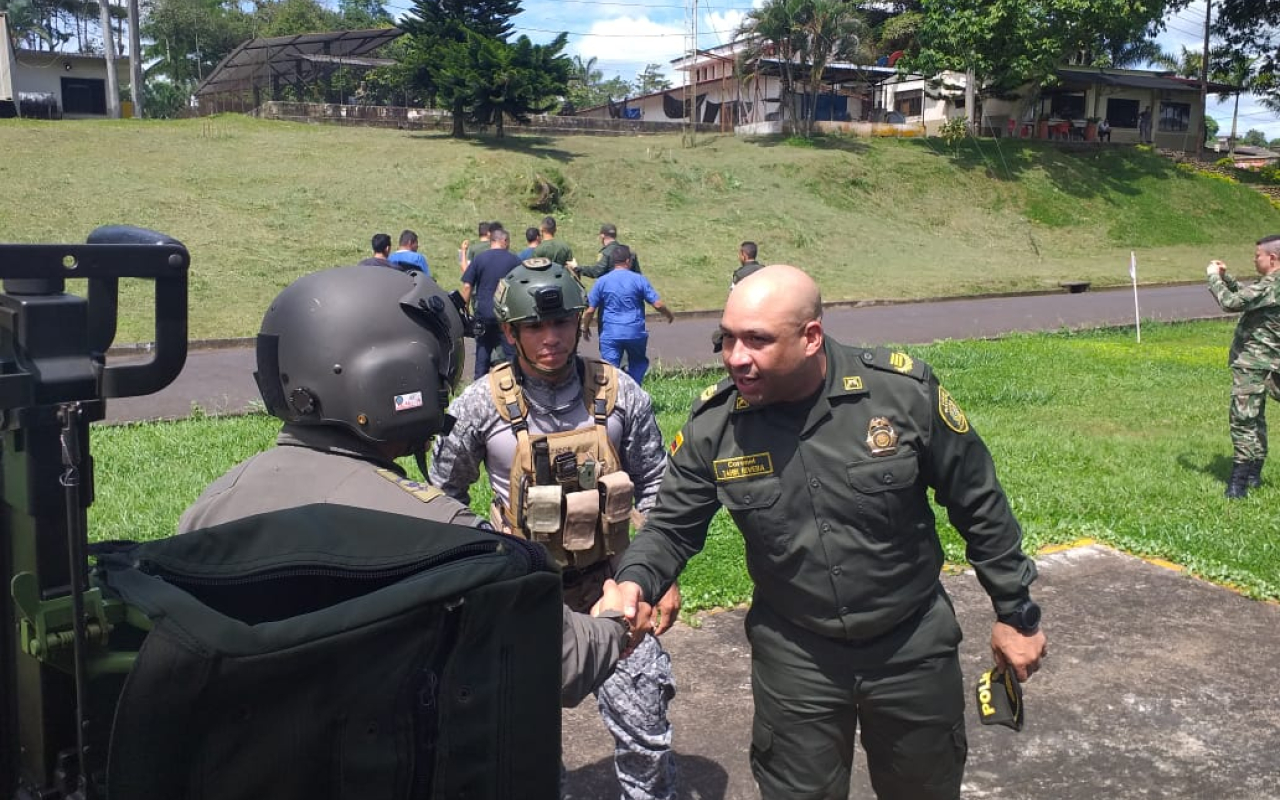 Fuerza Aérea Colombiana realiza evacuación aeromédica en Cartagena del Chaira