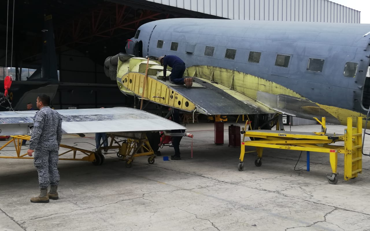 Desmonte de planos una capacidad distintiva del CAMAN 