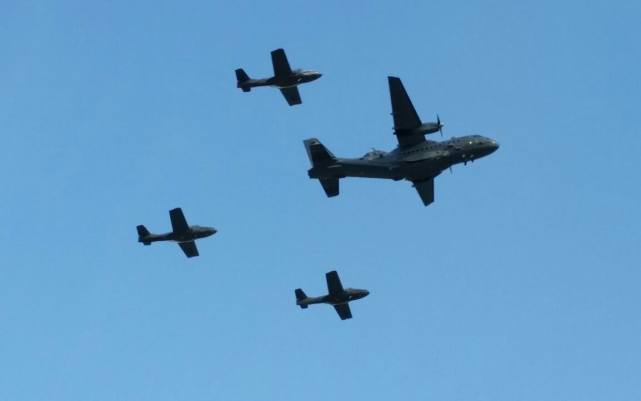 En la Base Aérea de Palanquero se realizan los ensayos previos a la F-AIR 2019 