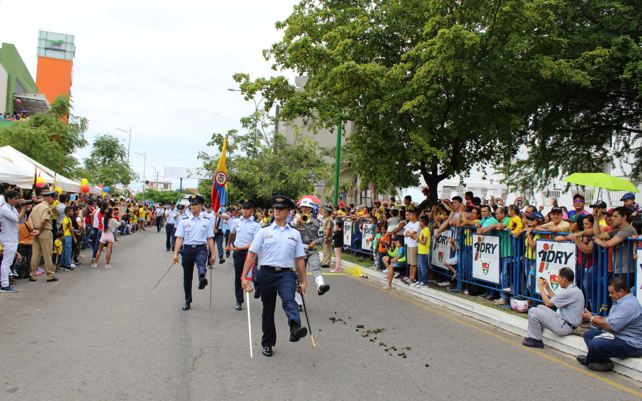 El Grupo Aéreo del Casanare invita a participar en el desfile militar del 20 de Julio en Yopal
