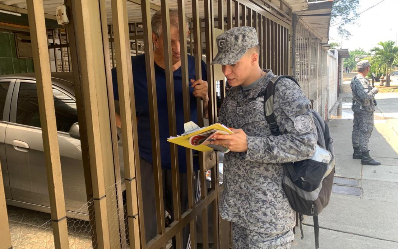 Base Aérea Marco Fidel Suárez realiza actividad de acercamiento con la comunidad 