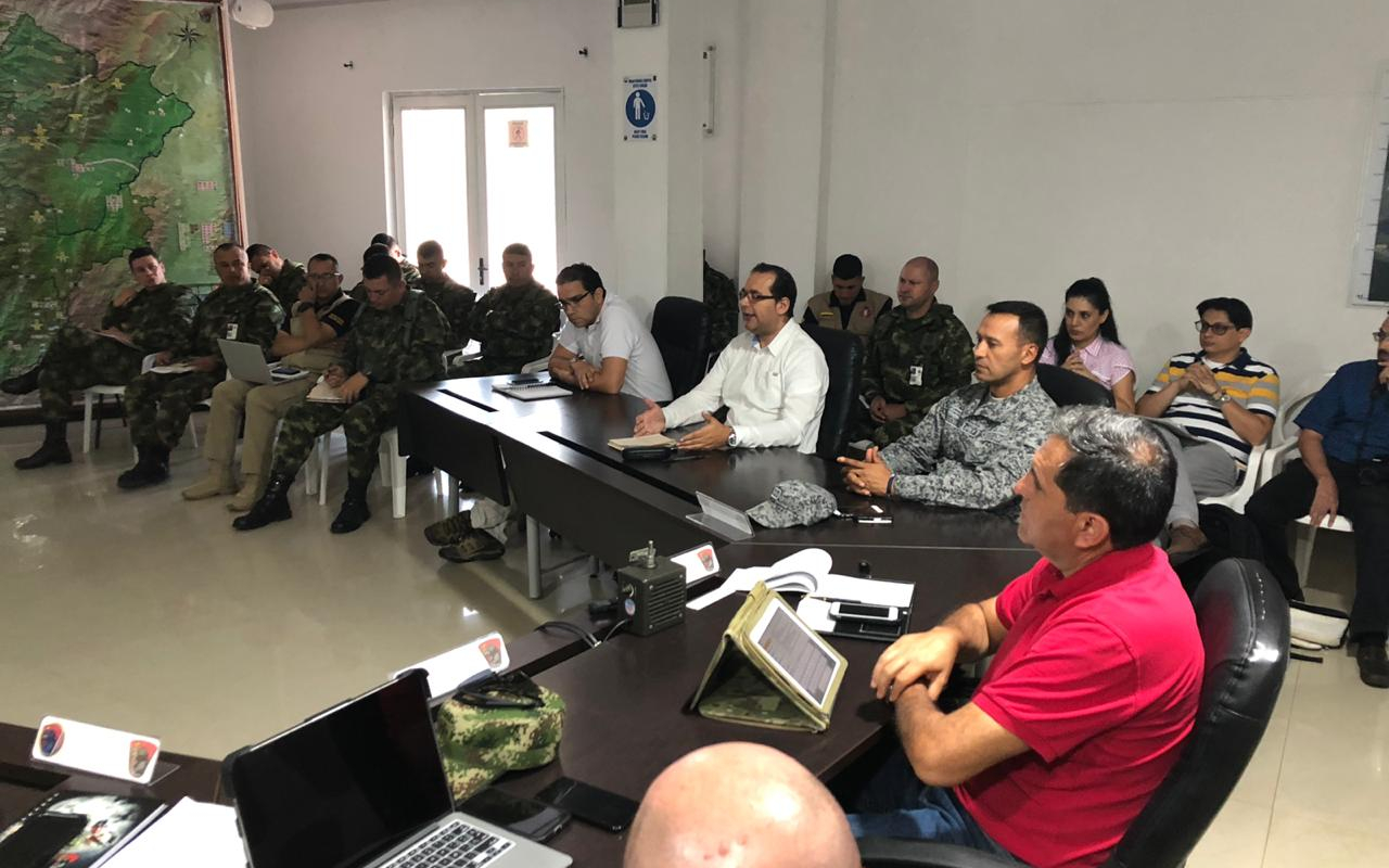 Gracias al trabajo articulado entre la URT y la Fuerza Pública aproximadamente 1.200 solicitudes de restitución serán atendidas en el Departamento del Tolima.