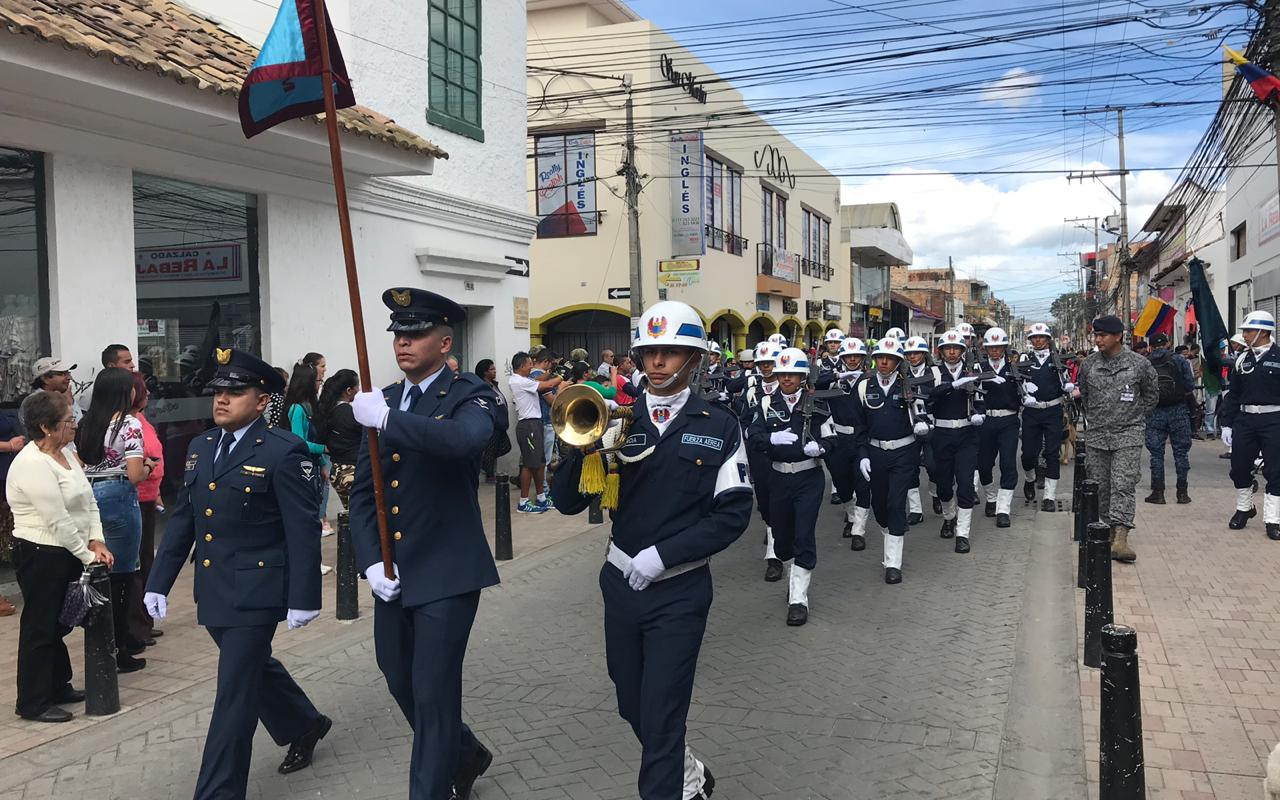 CATAM acompaña la conmemoración de los 200 años de la Batalla de Boyacá en Funza, Cundinamarca