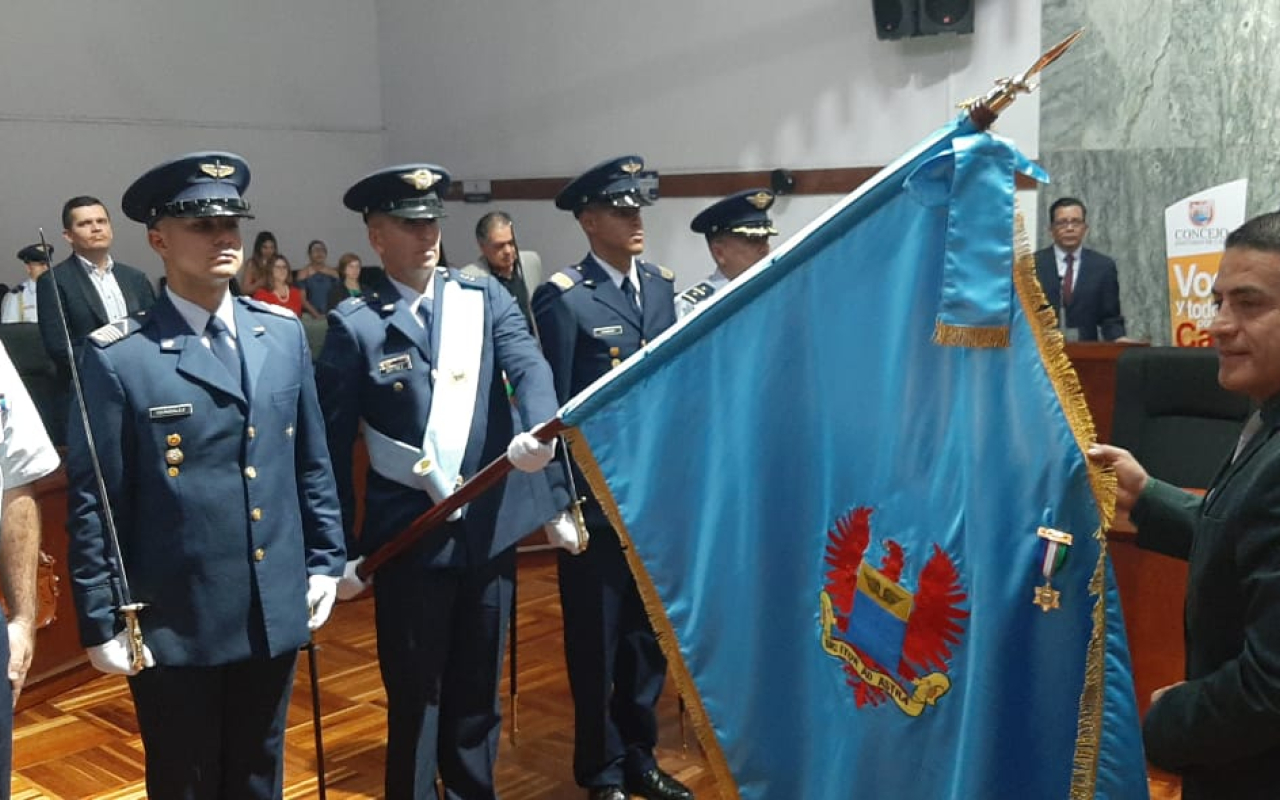Reconocimiento a la Fuerza Aérea Colombiana por sus 100 años de servicio a la nación