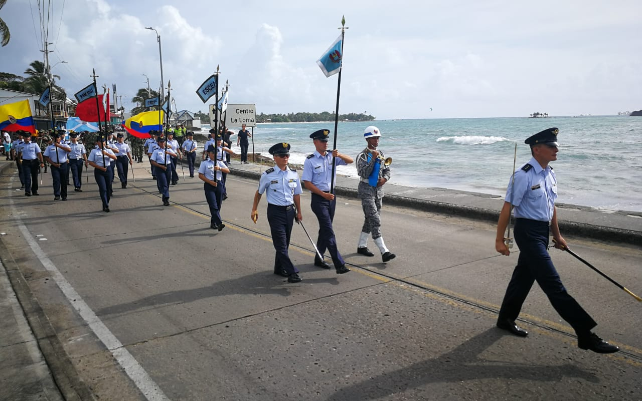 El Grupo Aéreo del Caribe, celebró el Bicentenario de la Batalla de Boyacá