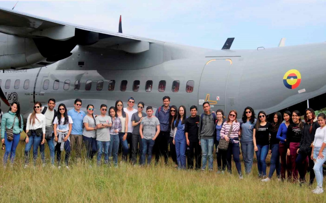 Fuerza Aérea Colombiana presente en Güerima-Vichada.