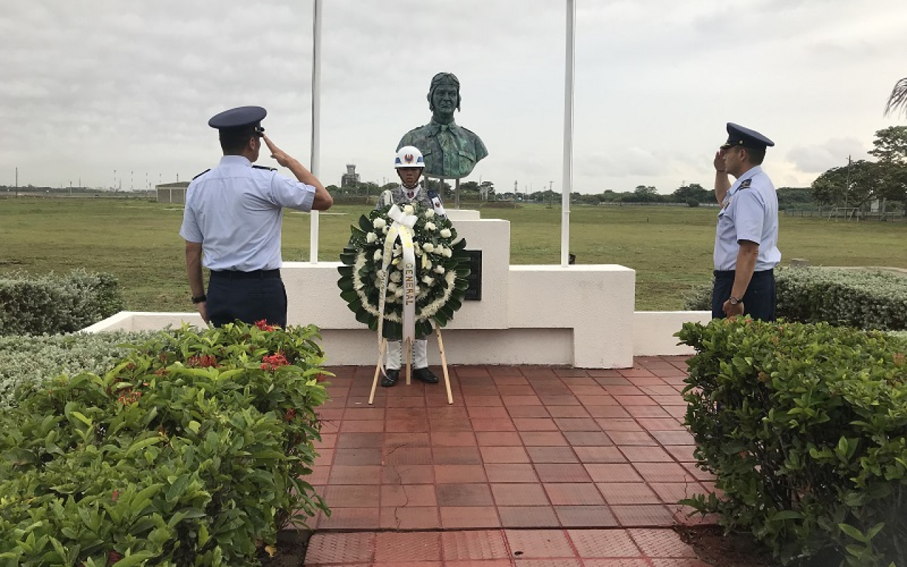 El Mayor General Alberto Pauwels fue recordado con una ofrenda floral en el CACOM 3