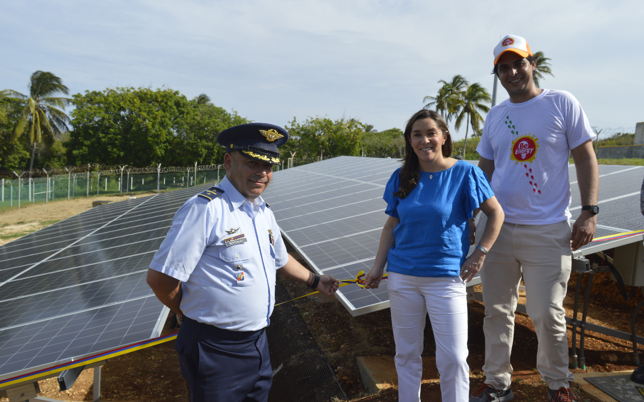 La revolución energética limpia llegó a la Fuerza Aérea Colombiana