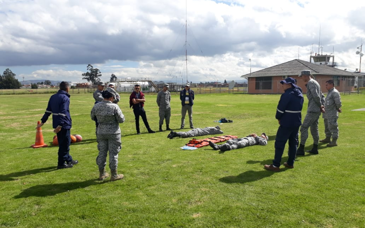 Exitoso cierre de la semana de seguridad en el Comando Aéreo de Mantenimiento 