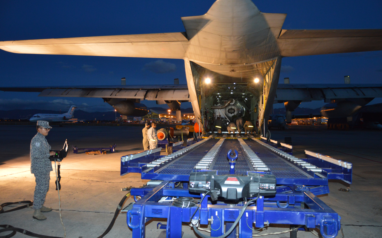 Sistema MAFFS II listo para atender emergencias naturales.