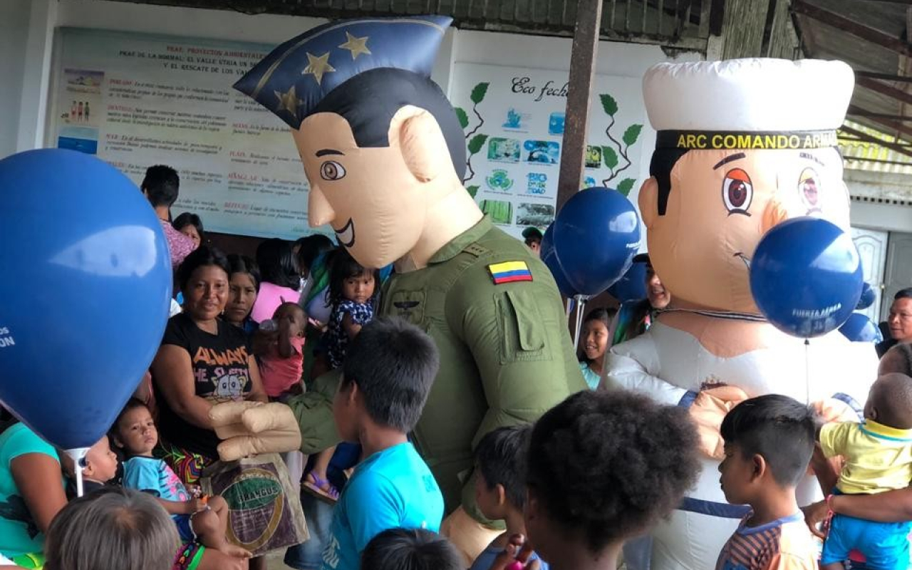 Zona rural de Bahía Solano recibió Jornada de Apoyo al Desarrollo
