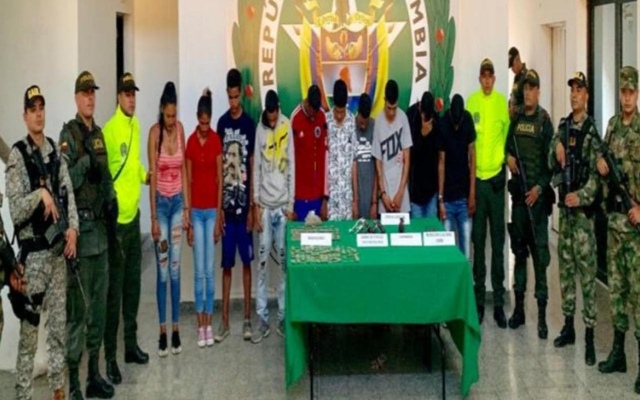 En Antioquia fueron capturados 10 integrantes del Clan del Golfo