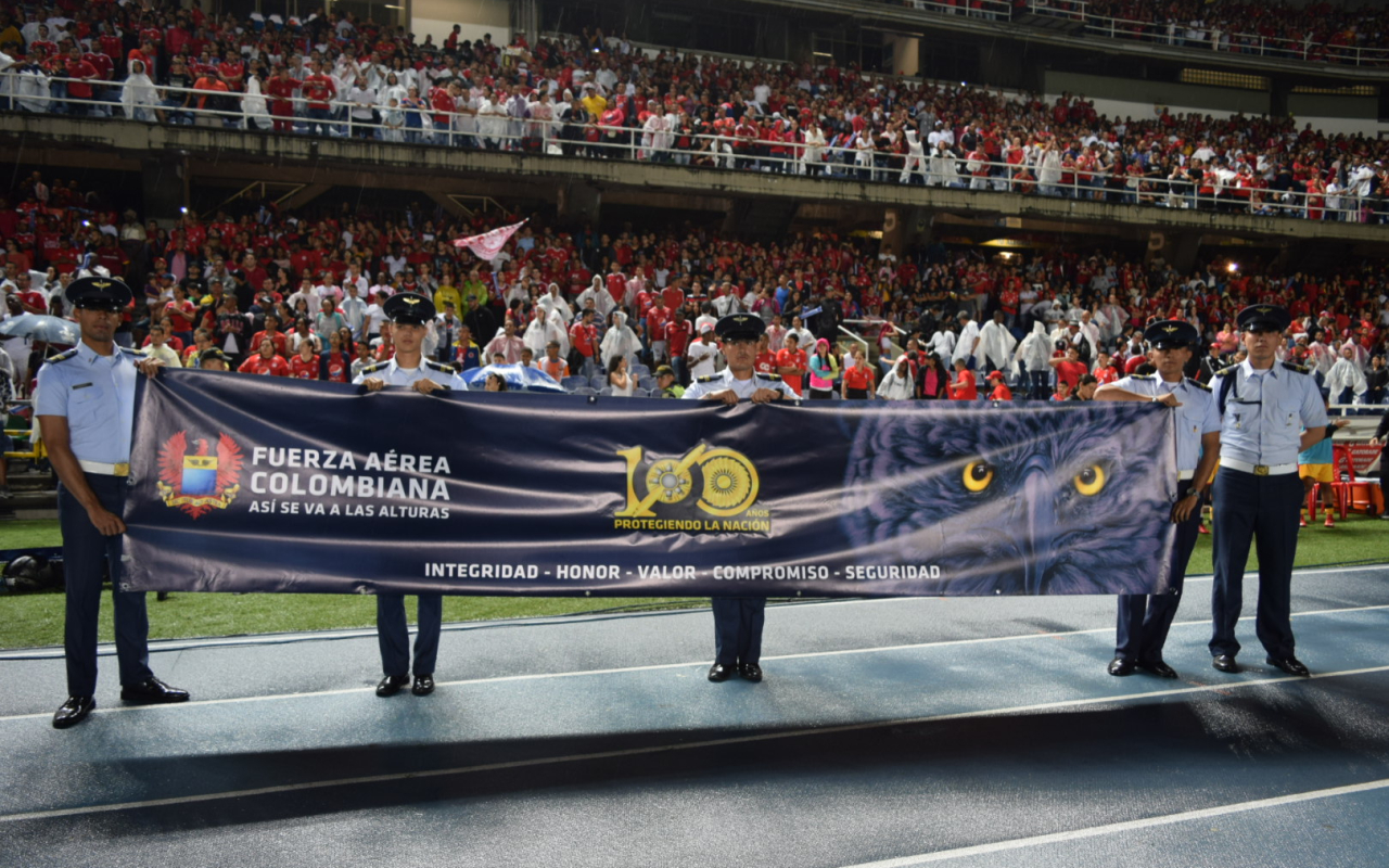 Fuerza Aérea Colombiana presente en la final de la Liga Águila femenina 2019