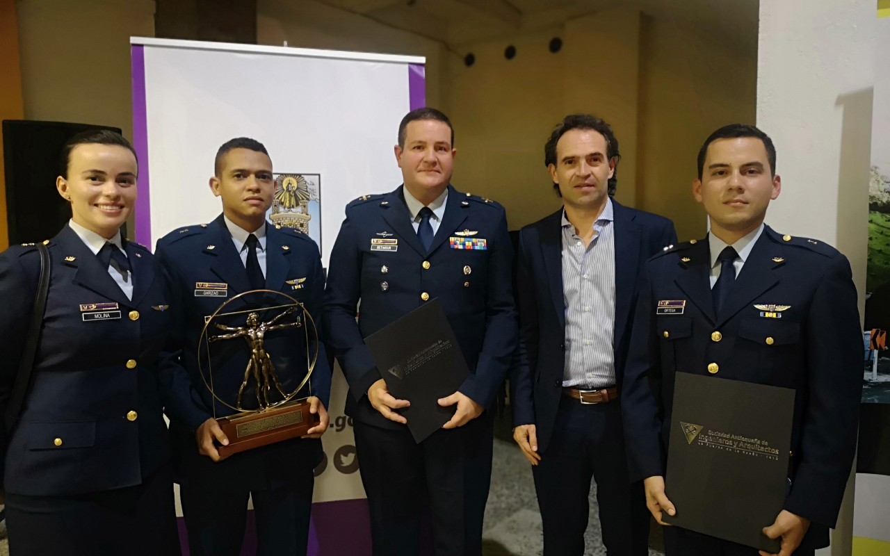 Como Institución Emblemática de Antioquia, fue reconocida la FAC