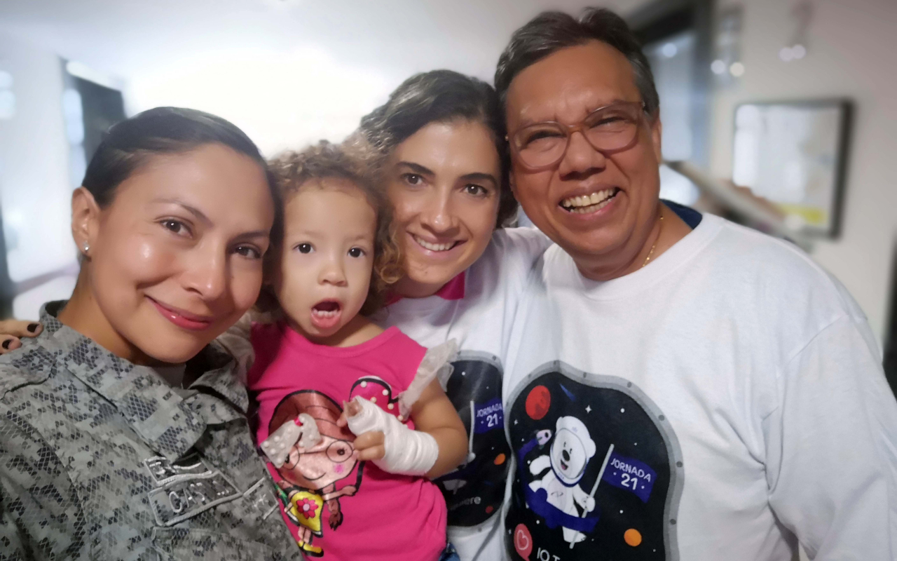 En jornada quirúrgica, 43 niños vuelven a sonreír