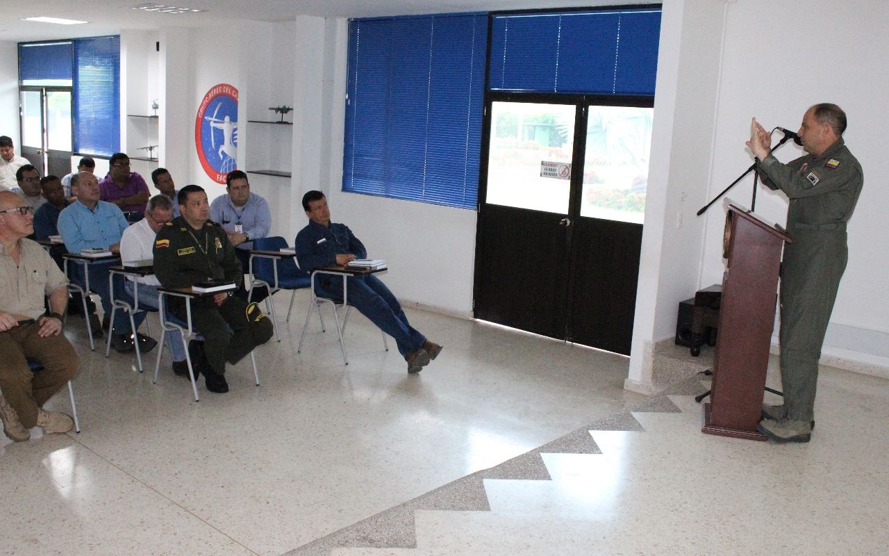 Petroleras de la región se reunieron con las autoridades locales en el Grupo Aéreo del Casanare