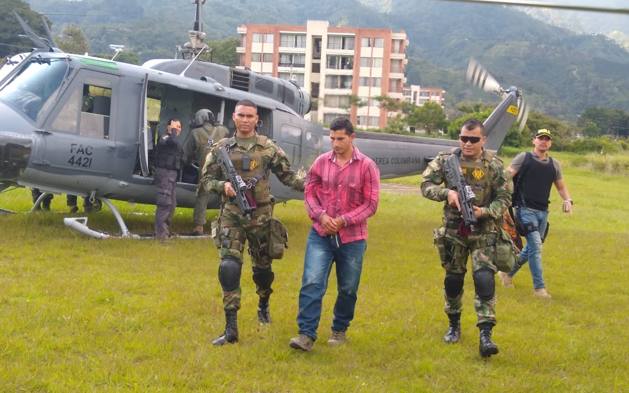 Alías "Piloso o Farid" fue capturado en el sur del Tolima durante operación militar 