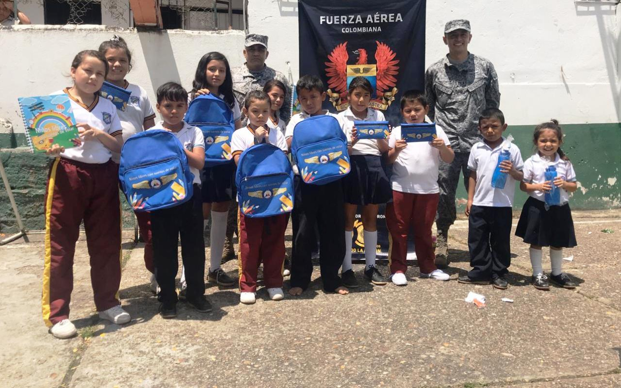 Un día diferente vivieron los estudiantes de la Institución Educativa Técnica Panamericana en Boquerón 