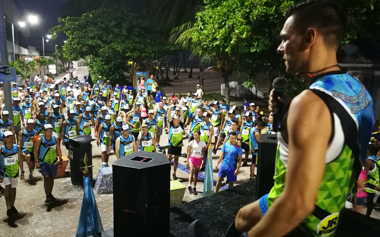 Isleños y visitantes correrán con altura desde el punto que inicia Colombia