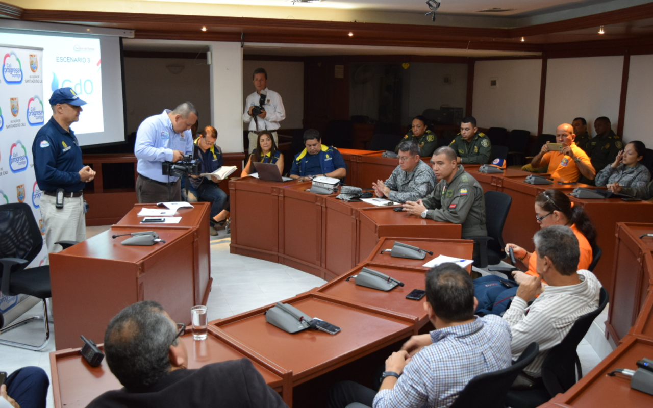 Base Aérea Marco Fidel Suárez será la sala de Crisis del Simulacro Nacional de Respuesta a Emergencias en Cali