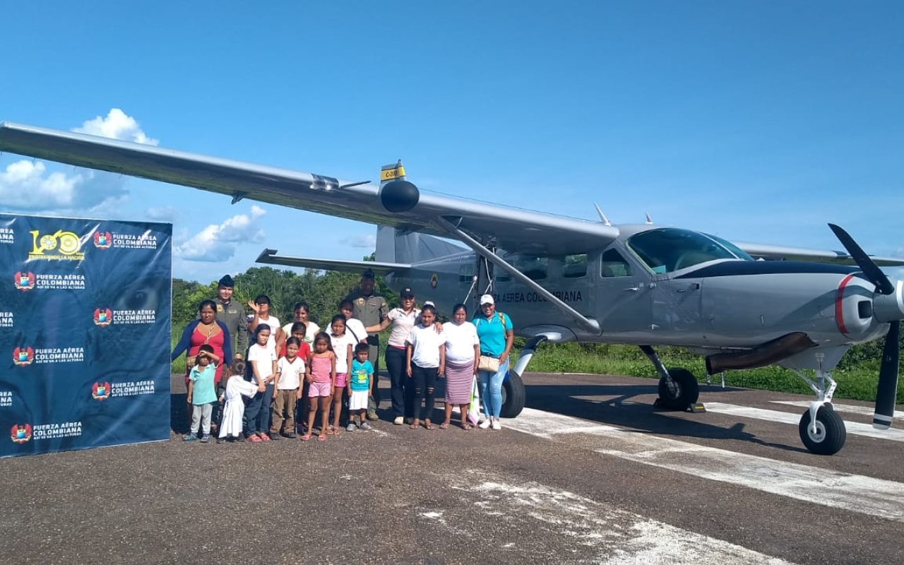 Con trabajo articulado Fuerza Aérea Colombiana busca disminuir el virus del dengue en el Amazonas