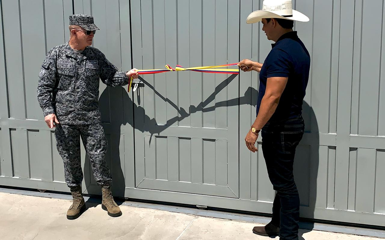 Nuevo hangar fortalecerá la seguridad en la Orinoquía y Colombia