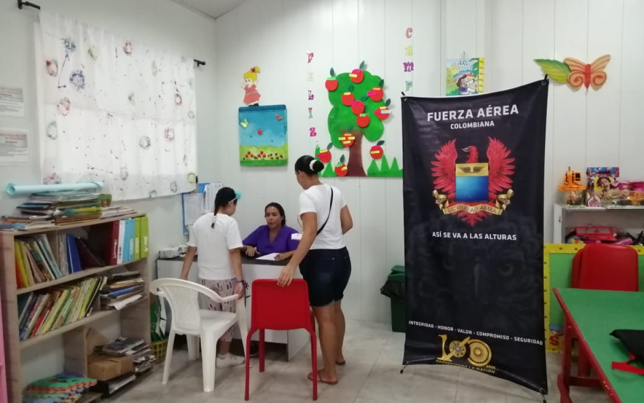 Jornada de salud en Orange Hill