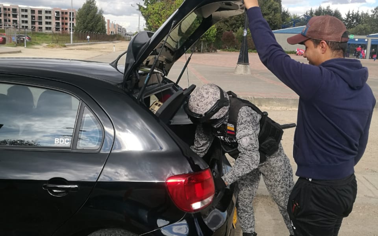 CAMAN presente en las vías de la Sabana de Occidente durante puente festivo