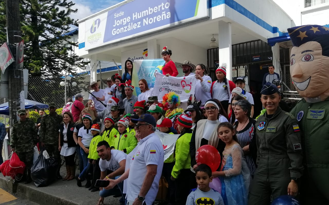 La Caravana de la Alegría llegó a más de 120 niños de los hospitales de Rionegro
