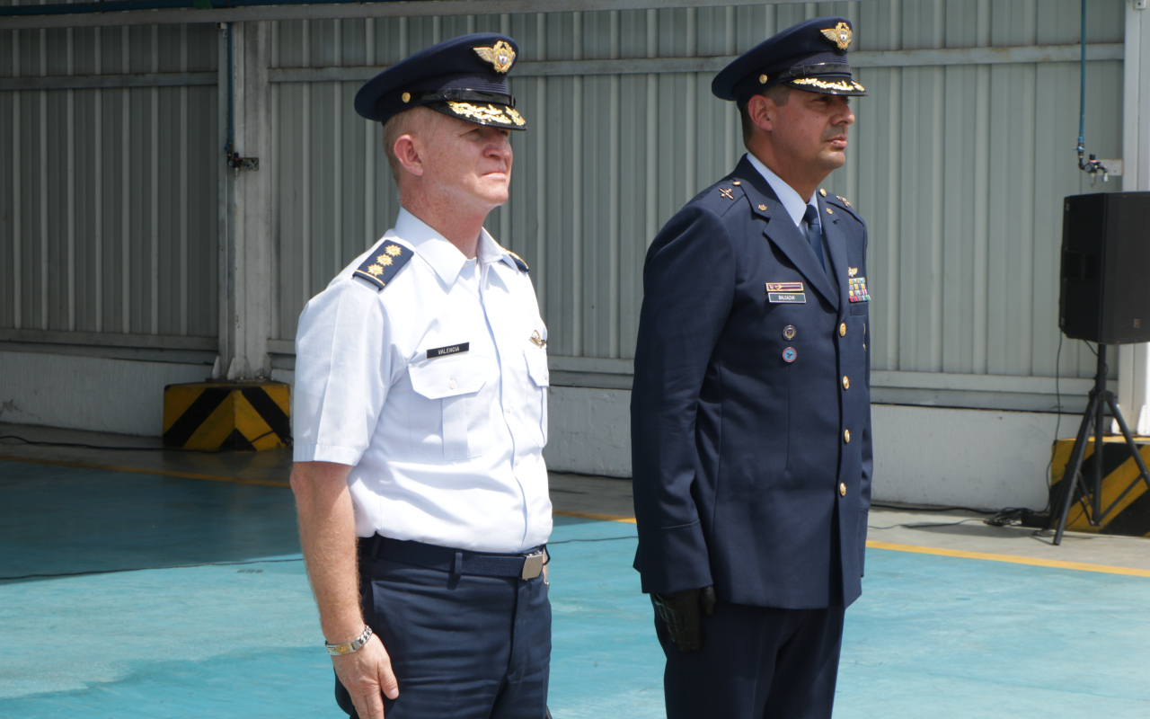 En ceremonia militar fue reconocido el nuevo comandante de la Base Aérea en Apiay
